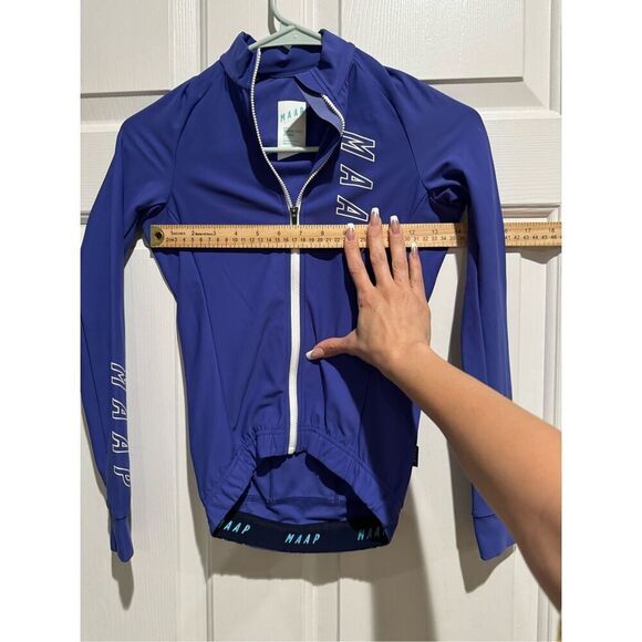 NWOT MAAP Women's Draft Team Stashable Lightweight Cycling Jacket XXS - Picture 6 of 14
